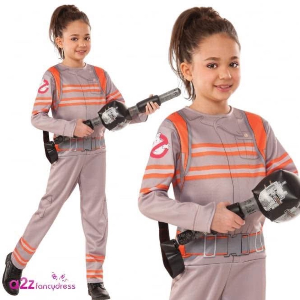 BRAND NEW boy girl youth ghostbuster halloween costume size XS 2-4 (for 3 yrs)